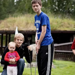 Отель Hunderfossen Hotell & Resort спортивное сооружение