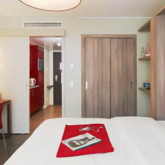 Отель Aparthotel Adagio Muenchen City 4* Студия с различными типами кроватей фото 5