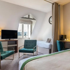 Отель Le Tourville Eiffel 4* Люкс с различными типами кроватей фото 4