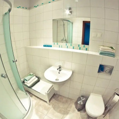 Отель Villa Atelier Познань ванная