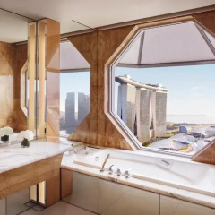 Отель The Ritz-Carlton, Millenia Singapore 5* Номер Deluxe Kallang с различными типами кроватей фото 2