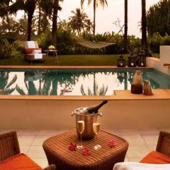 Отель Taj Exotica Resort & Spa, Goa 5* Вилла с различными типами кроватей фото 12