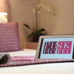 Pink Hotel 3* Стандартный номер с двуспальной кроватью фото 6