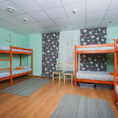 Хостел Кенгуру Кровать в общем номере с двухъярусными кроватями фото 6