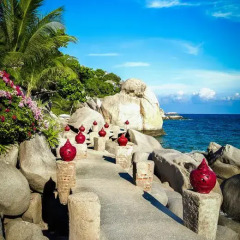 Отель Jamahkiri Resort & Spa пляж фото 2