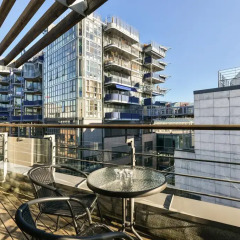 Апартаменты Oslo Apartments - Aker Brygge балкон