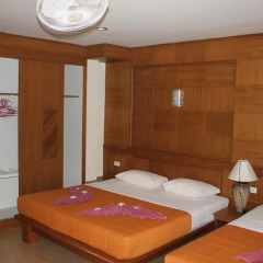 Отель D.R. Lanta Bay Resort 3* Бунгало с различными типами кроватей фото 13