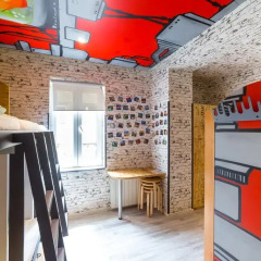 Chillout Hostel Zagreb Кровать в общем номере с двухъярусными кроватями фото 15