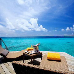 Отель Centara Ras Fushi Resort & Spa Maldives 5* Вилла Делюкс с различными типами кроватей фото 3