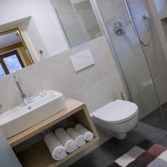 Отель Garni Appartements Almrausch Горнолыжный курорт Ортлер ванная фото 2