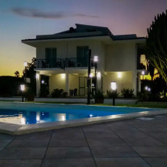 Отель Residence Villa Eva Фонтане-Бьянке бассейн фото 2