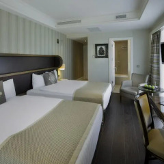 Отель Titanic Business Golden Horn 5* Стандартный семейный номер с двуспальной кроватью фото 3