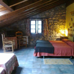 Отель Posada La Llosa de Viveda Стандартный номер с различными типами кроватей фото 9