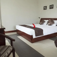 Отель The Moon Villa Hoi An 2* Стандартный семейный номер с различными типами кроватей фото 32
