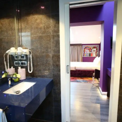 Отель Neranxi Boutique Hotel - ISH DIVINA Албания, Тирана - отзывы, цены и фото номеров - забронировать отель Neranxi Boutique Hotel - ISH DIVINA онлайн ванная