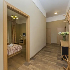 Отель Aparthotel Lublanka 3* Апартаменты с различными типами кроватей фото 6