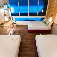 Отель Glur Bangkok Люкс повышенной комфортности разные типы кроватей фото 12