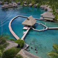 Отель InterContinental Resort and Spa Moorea бассейн фото 2