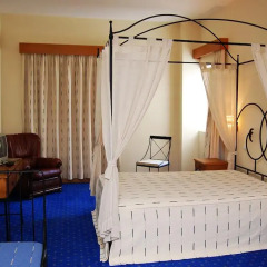 Hotel Dom Jorge de Lencastre 3* Стандартный семейный номер разные типы кроватей фото 5