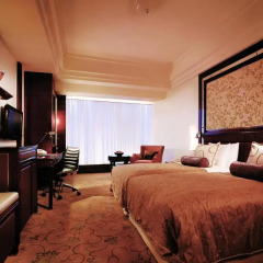Shangri-La Hotel Guangzhou 5* Номер Делюкс с различными типами кроватей
