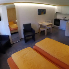 Отель Chalet Weidhaus Ferienwohnung & Zimmer Студия с различными типами кроватей фото 5