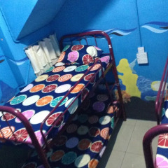 Отель Bubble Backpackers Semporna питание