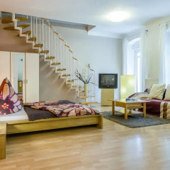 Апартаменты Pension 1A Apartment Апартаменты с разными типами кроватей фото 7