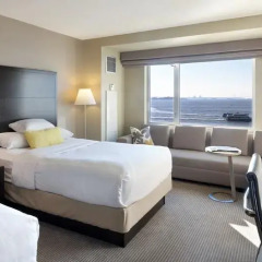 Отель Hyatt Regency Jersey City on the Hudson 4* Стандартный номер с различными типами кроватей фото 3
