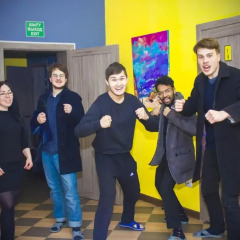 Хостел DA Almaty Алматы фитнесс-зал