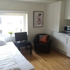 Апартаменты Forenom Apartments Pilestredet Park Студия с различными типами кроватей фото 4