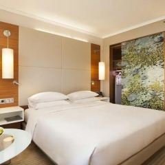 Отель Hilton Barcelona 4* Представительский люкс с двуспальной кроватью