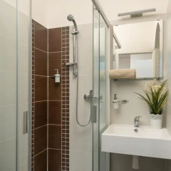 Отель Henry Apartments Чехия, Прага - отзывы, цены и фото номеров - забронировать отель Henry Apartments онлайн ванная