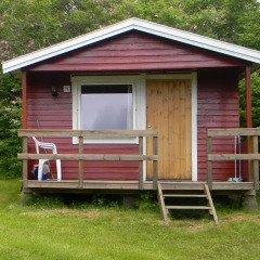 Отель Gullberget Camping Коттедж Эконом с различными типами кроватей фото 6