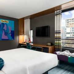 Отель Aloft Brussels Schuman 3* Номер Savvy с 2 отдельными кроватями фото 2