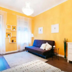 Апартаменты Bpm - Sunny Apartment Будапешт комната для гостей фото 4