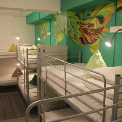 RedDoorz Hostel Кровать в общем номере с двухъярусной кроватью фото 5