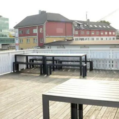 Отель Budget Hotel Kristiansand Норвегия, Кристиансанд - отзывы, цены и фото номеров - забронировать отель Budget Hotel Kristiansand онлайн приотельная территория фото 2