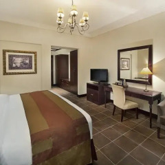 Отель Arabian Ranches Golf Club Номер Делюкс с различными типами кроватей фото 3