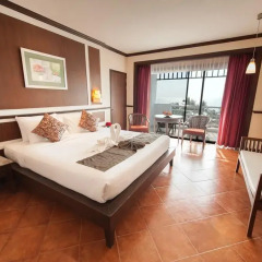 Отель Pinnacle Grand Jomtien Resort 4* Стандартный номер с различными типами кроватей фото 7
