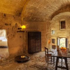 Отель Sextantio Le Grotte Della Civita 4* Представительский люкс фото 4