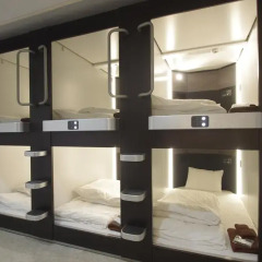 Hotel Imalle Yokohama Isezakicho - Hostel Кровать в общем номере с двухъярусной кроватью фото 5