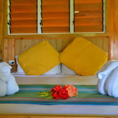 Отель Daku Resort Savusavu 3* Бунгало с различными типами кроватей фото 6