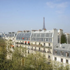 Отель Artist Studio View Eiffel Tower Франция, Париж - отзывы, цены и фото номеров - забронировать отель Artist Studio View Eiffel Tower онлайн балкон