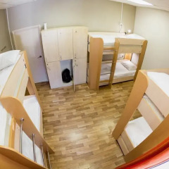 Patio Hostel Irkutsk Кровать в общем номере с двухъярусной кроватью фото 7