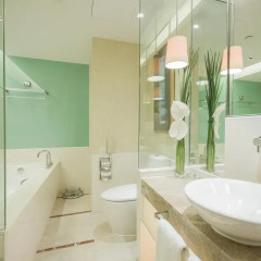 Отель Pan Pacific Xiamen 5* Улучшенный номер с различными типами кроватей фото 4