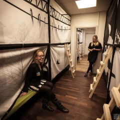 Copenhagen Backpackers Hostel Кровать в общем номере с двухъярусной кроватью фото 4