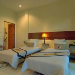Отель Maekok River Village Resort 3* Улучшенный номер с различными типами кроватей фото 3