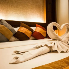 Отель Samui Sense Beach Resort 4* Улучшенный номер с различными типами кроватей фото 3