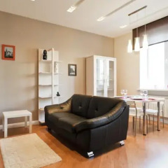 Апартаменты Best Travel Apartments Минск комната для гостей фото 5