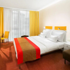 Отель Andel's by Vienna House Prague 4* Улучшенный номер с разными типами кроватей
